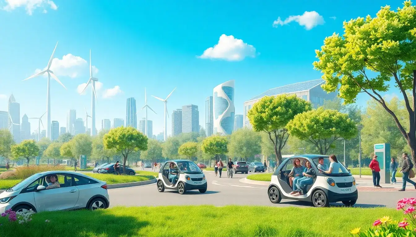 What are the long-term health benefits of switching to electric vehicles