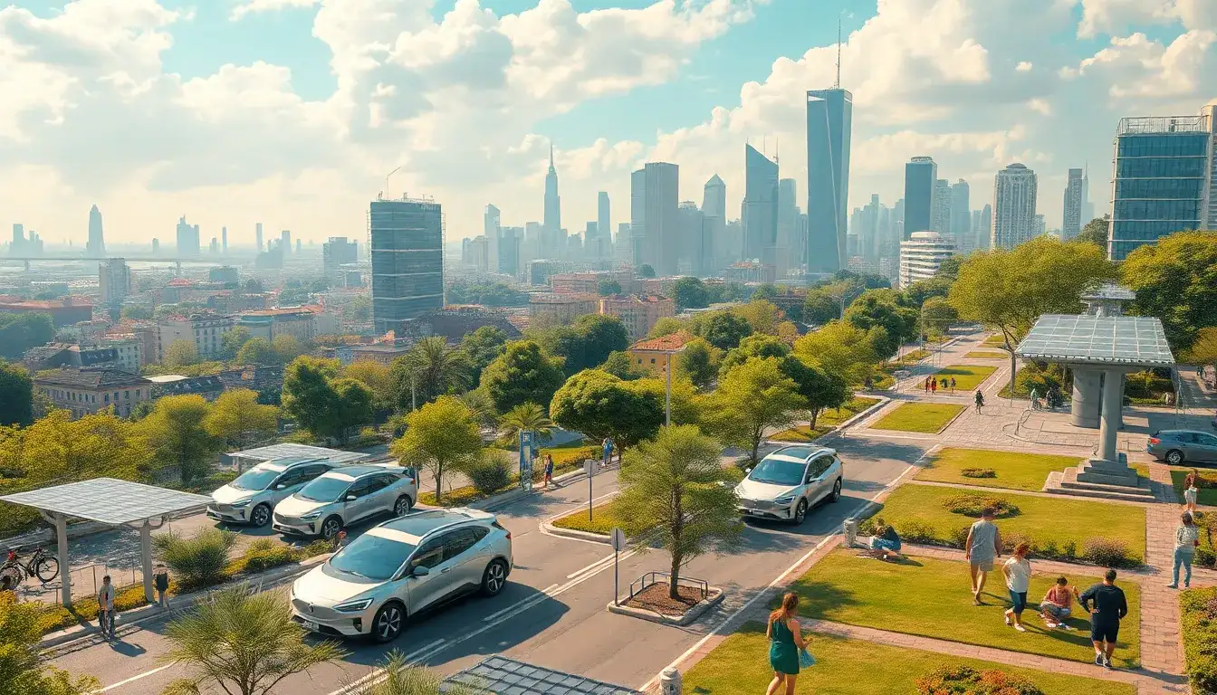 What are the long-term health benefits of replacing gas-powered vehicles with EVs