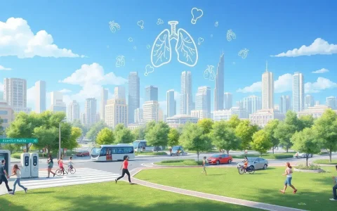 How does the adoption of EVs influence other respiratory diseases besides asthma