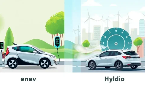 How do EVs compare to hybrid vehicles in terms of emissions reduction