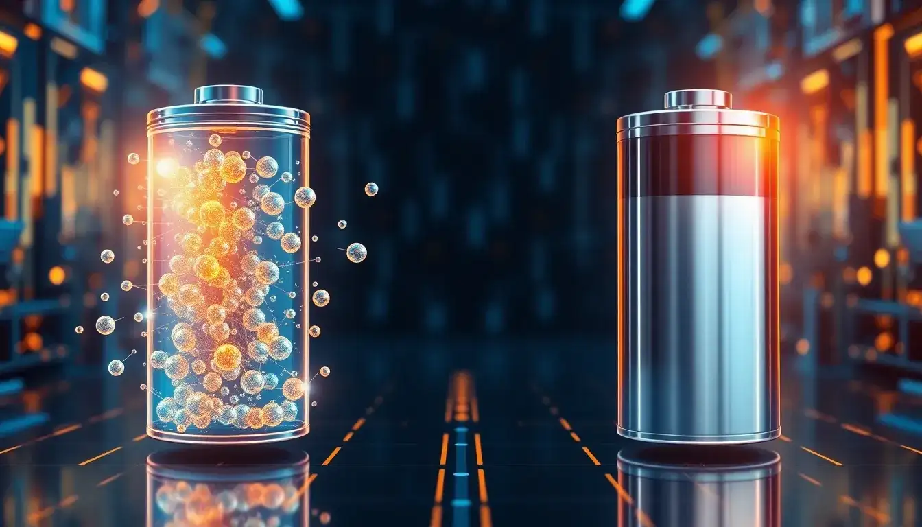 How do sodium-ion batteries compare to lithium-ion batteries in terms of performance