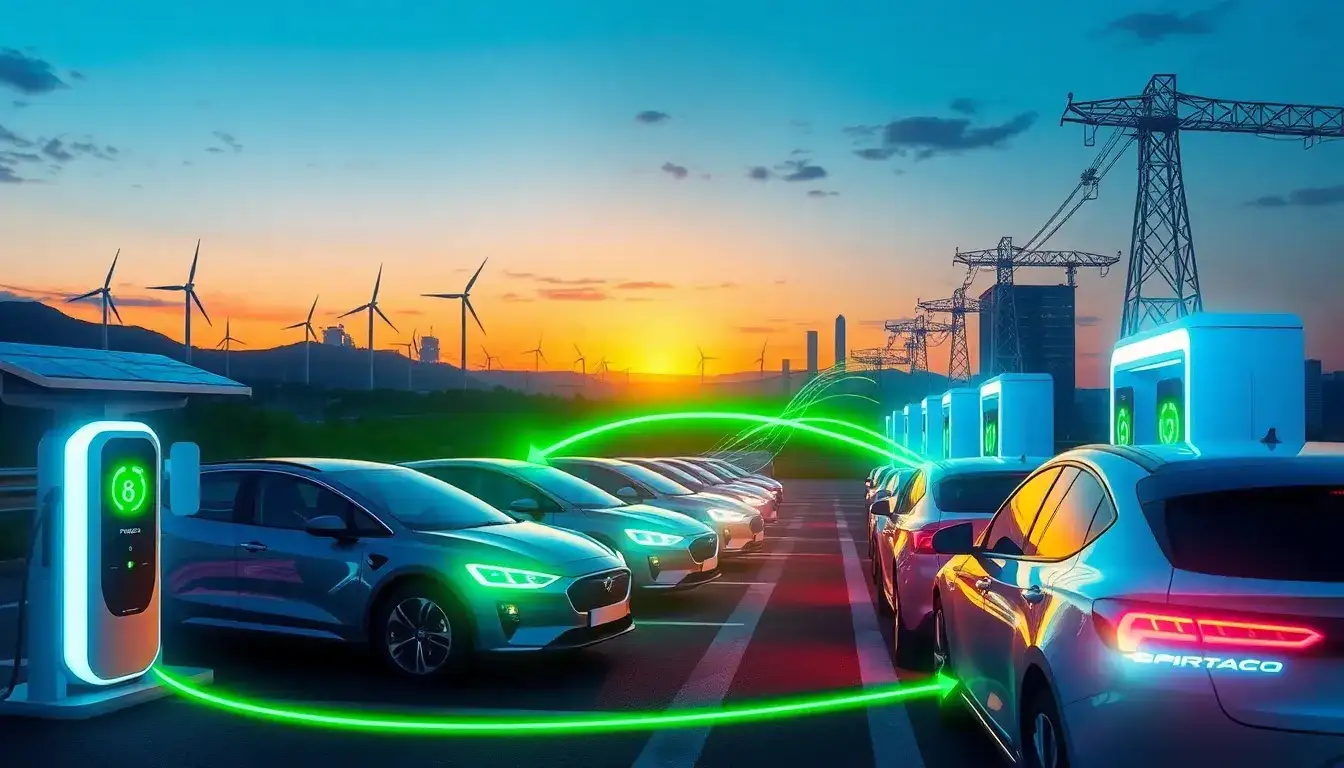 What are the benefits of smart charging for reducing EV emissions