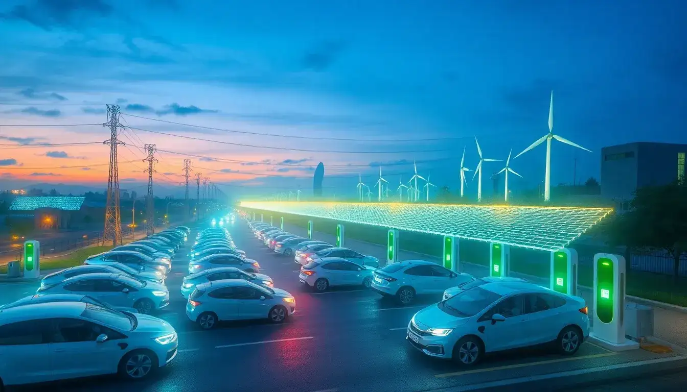 How does smart charging help in reducing peak demand on the grid