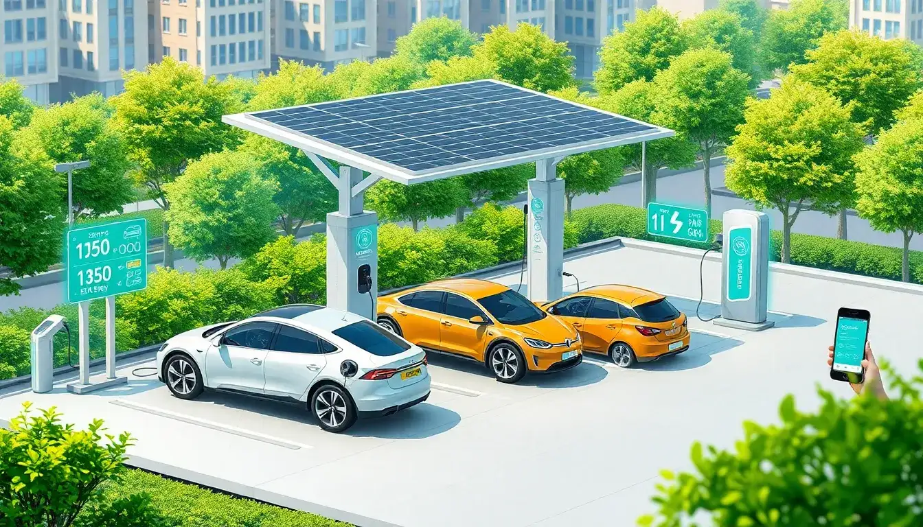 How can smart charging systems optimize energy costs for EV owners