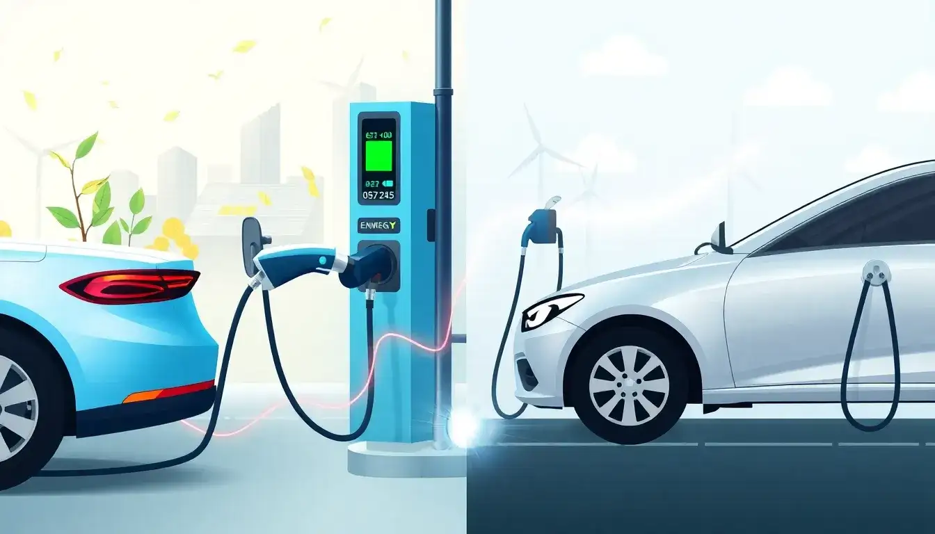 How do EVs compare to gasoline cars in terms of energy efficiency
