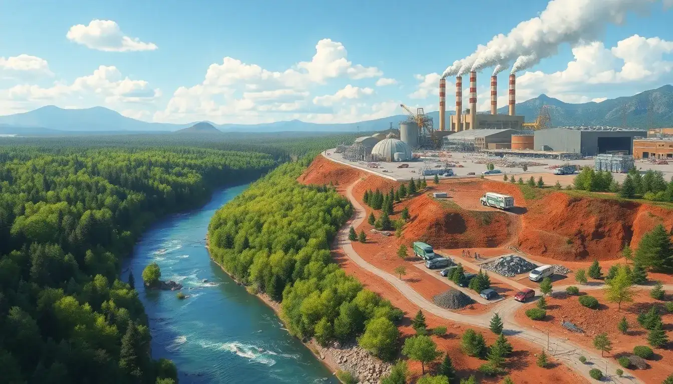 Are there any regions where electric vehicles have a significant negative impact on the environment