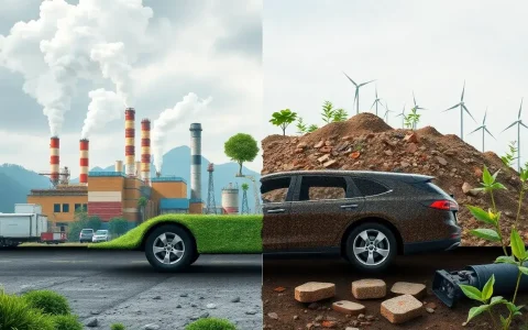 What are the main environmental drawbacks of EVs