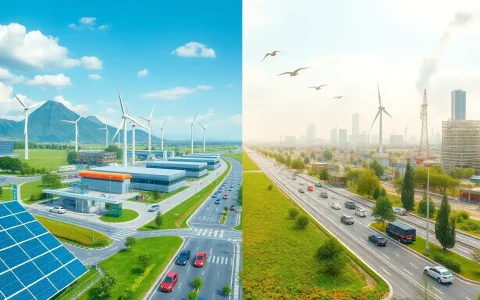 Are there any regions where EVs have a significantly higher environmental impact than gasoline cars