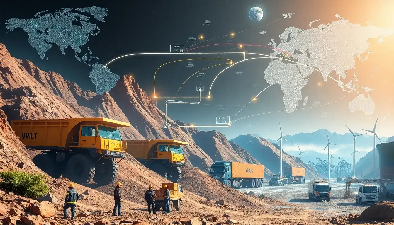 How does the mining of battery metals for EVs affect global supply chains