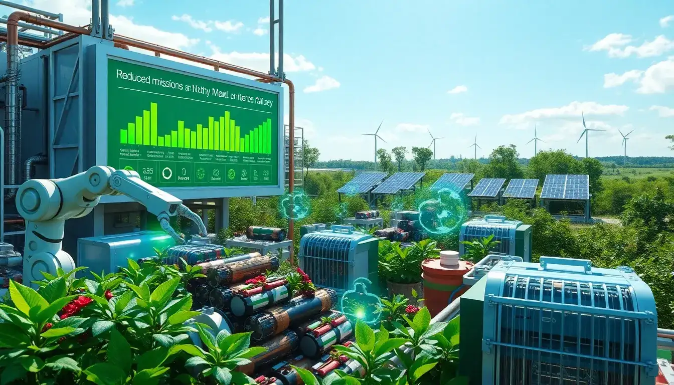 How can recycling EV batteries significantly reduce emissions