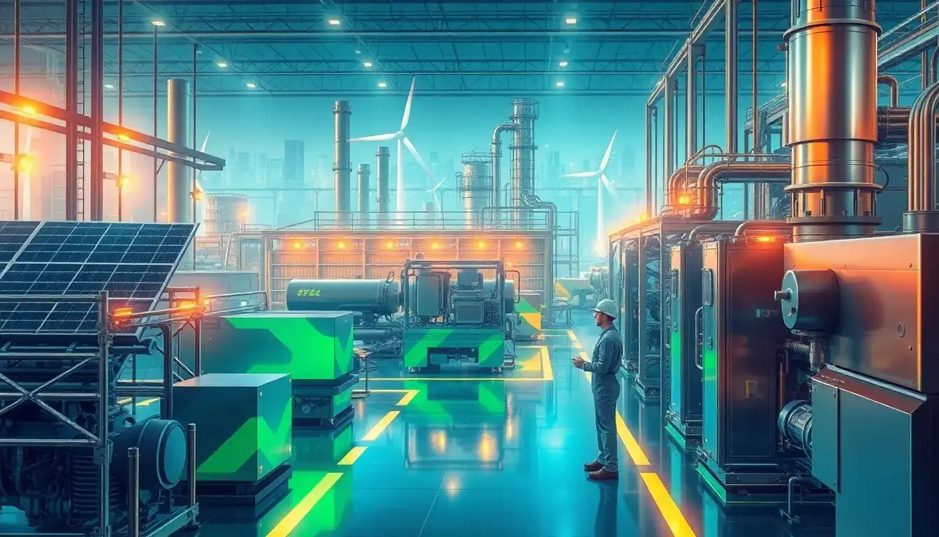 What role does electrifying industrial processes play in decarbonizing EV battery plants