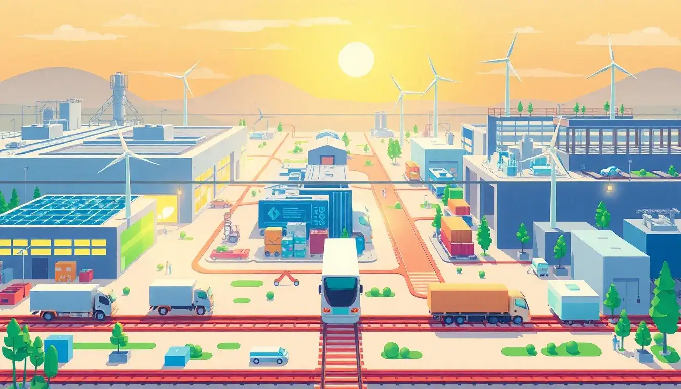 How can the logistics emissions along the EV battery supply chain be minimized