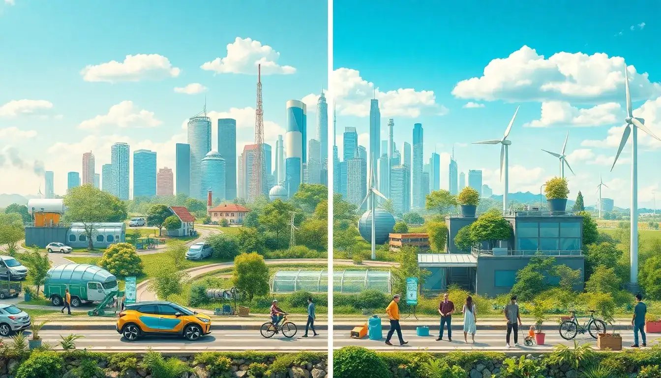 How does the use of recycled materials impact the overall emissions of EV batteries