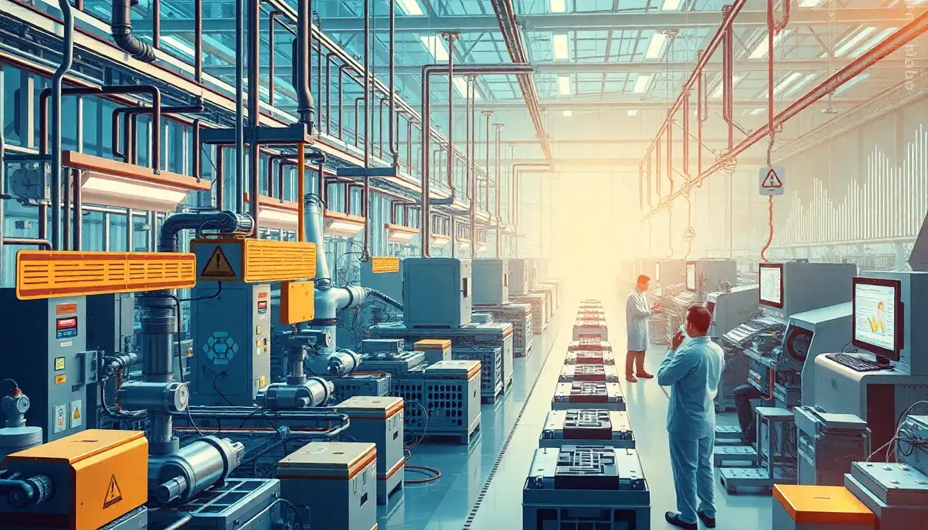 What are the main challenges in scaling up the production of solid-state batteries