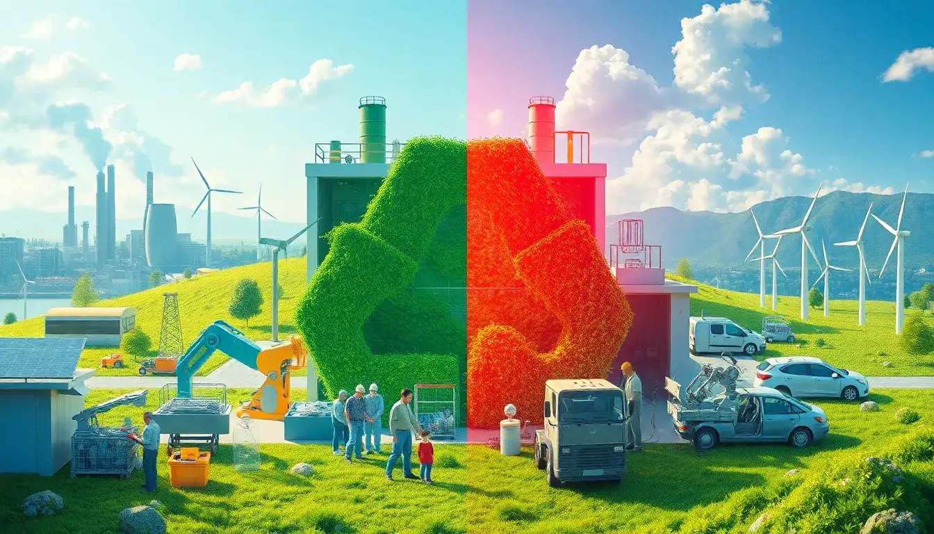 How does battery recycling contribute to lowering emissions in EV production