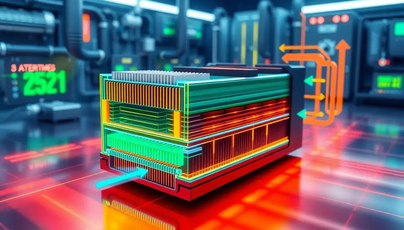 How do thermal management systems affect the performance of solid-state batteries