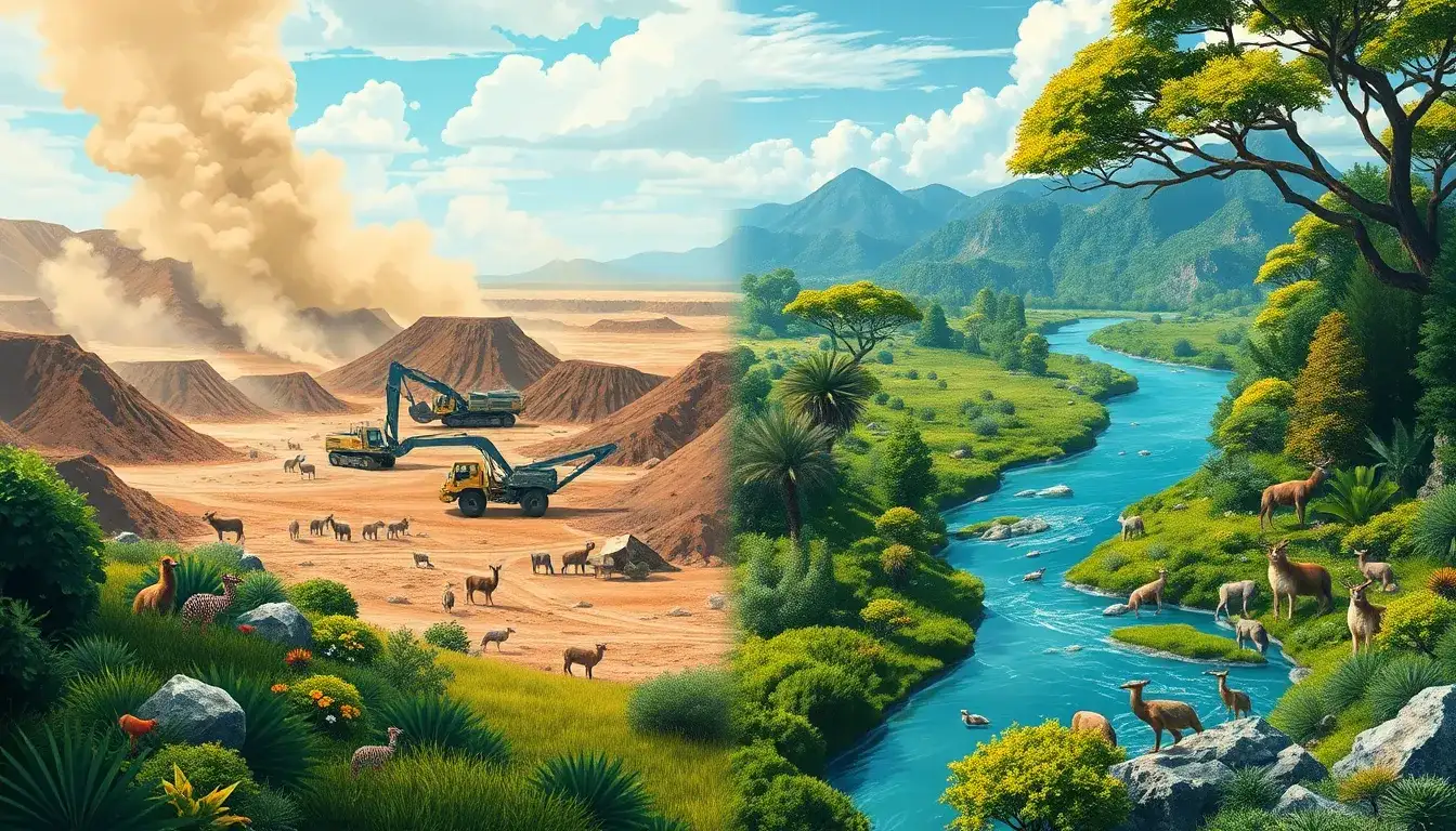 How does lithium mining affect local ecosystems