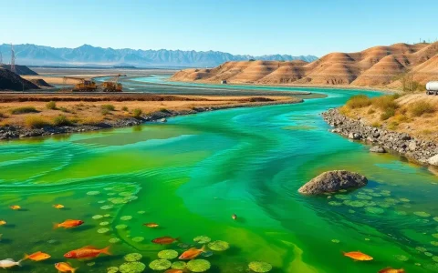 How does lithium mining contribute to water pollution