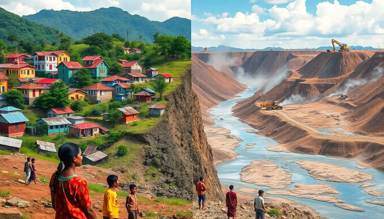 How does nickel mining impact local communities