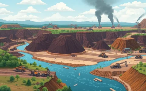 What are the main environmental challenges in nickel mining