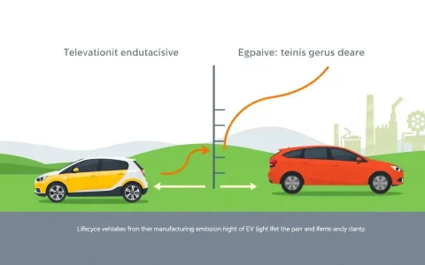 How long does it take for an EV to offset its higher manufacturing emissions