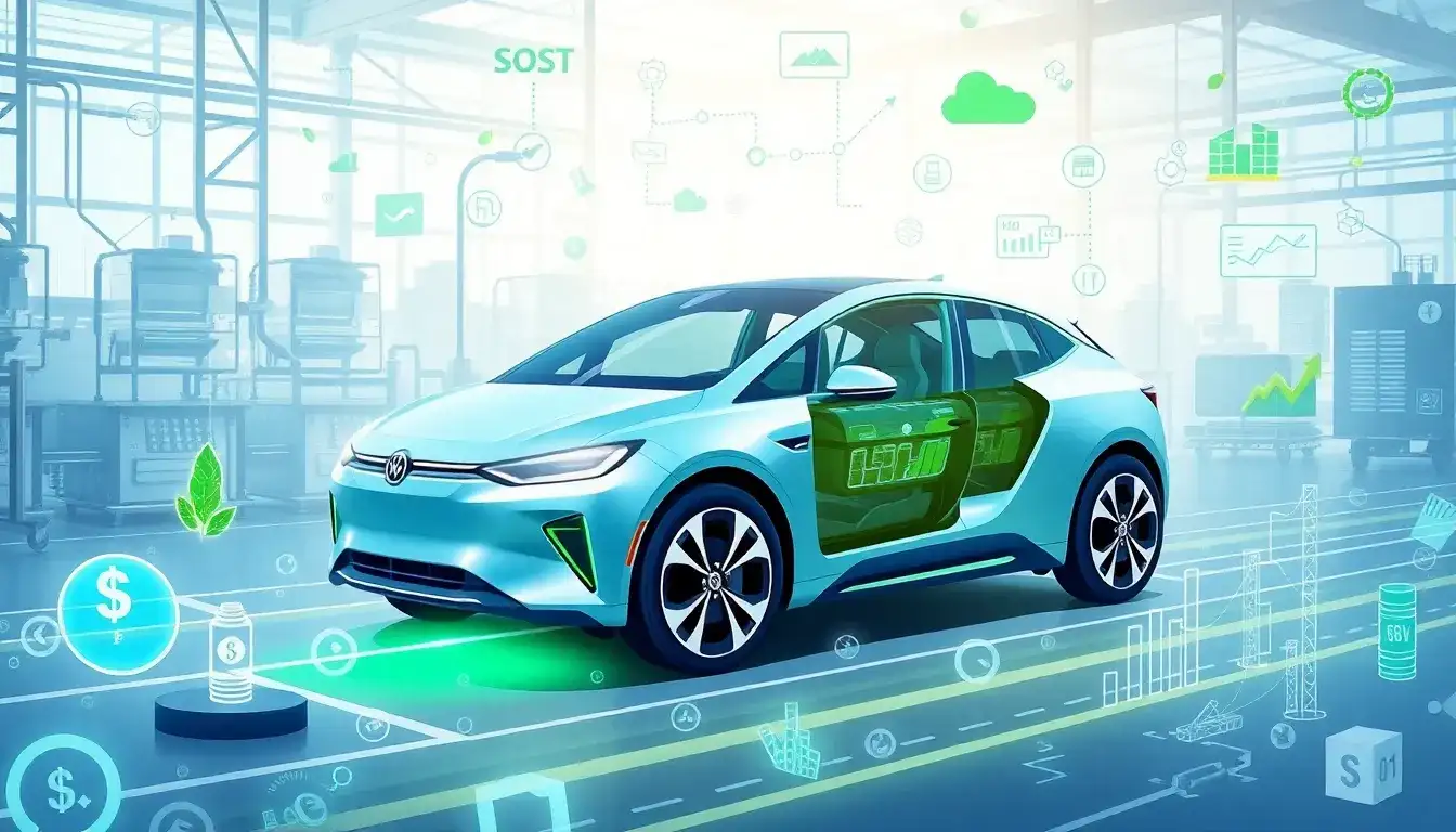 How might sodium-ion batteries impact the overall cost of electric vehicles