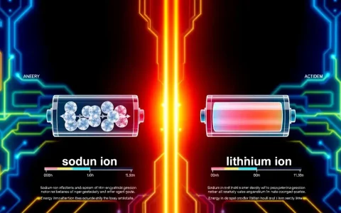 How do sodium-ion batteries compare to lithium-ion batteries in terms of energy density