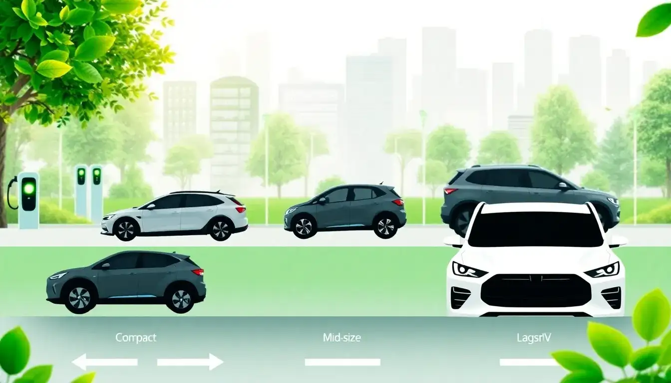 How does the size of an EV impact its overall emissions