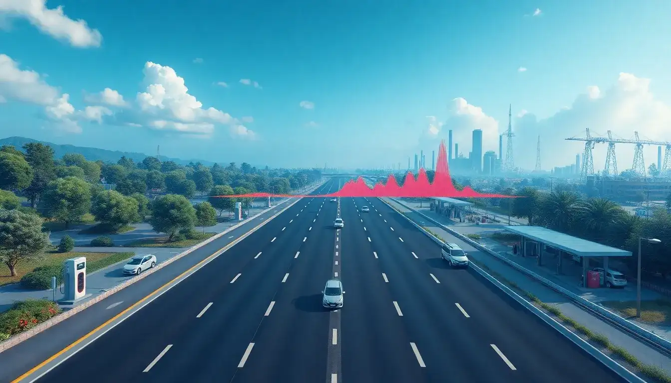 How do EV emissions compare to those of ICEVs over a 15-year period