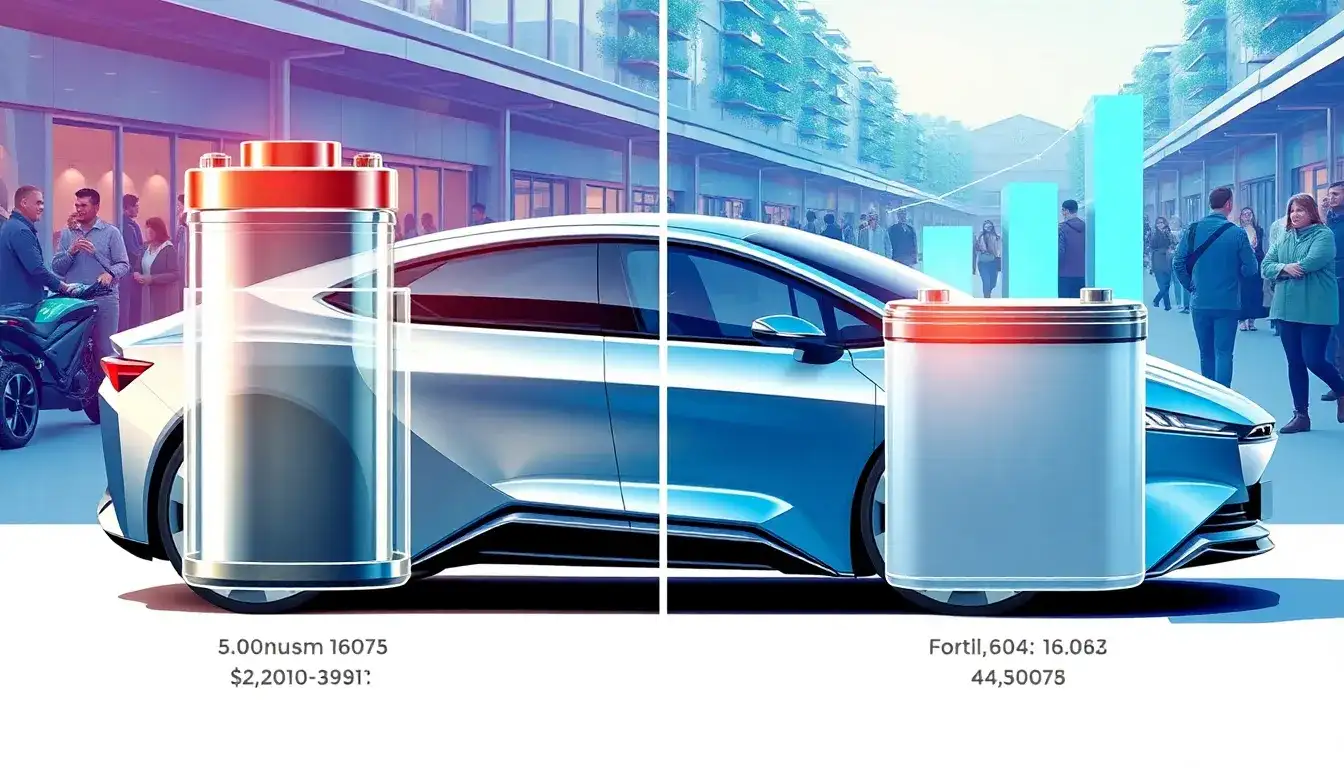 How does the cost of sodium-ion batteries impact the overall price of electric vehicles