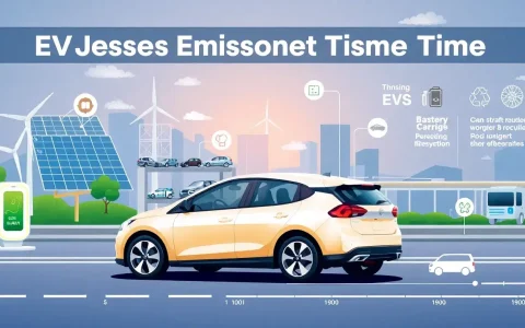 What factors influence the emissions offset time of EVs