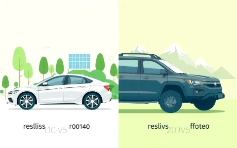 Are there significant differences in emissions offset times between different types of EVs, such as SUVs and sedans