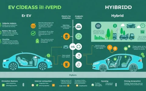 What are the main factors contributing to the emissions differences between EVs and hybrids