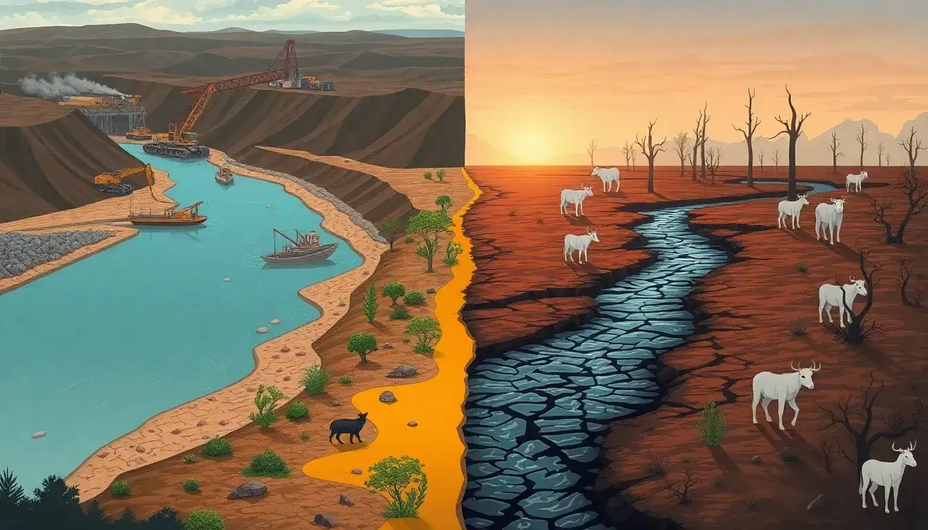 What are the long-term ecological consequences of lithium mining