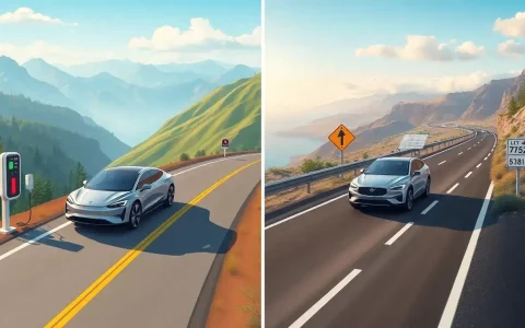 How do EVs perform in long-distance driving compared to gasoline cars