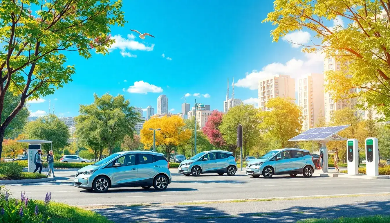 What are the environmental benefits of EVs during their operational phase