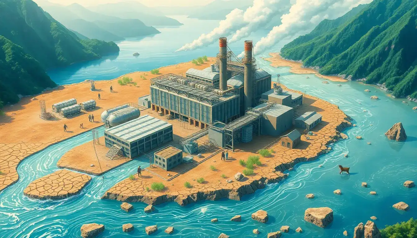 How does the water consumption in battery manufacturing contribute to environmental impacts