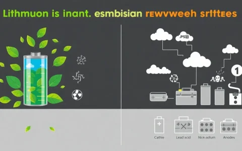 What are the differences in emissions between lithium-ion batteries and other battery types