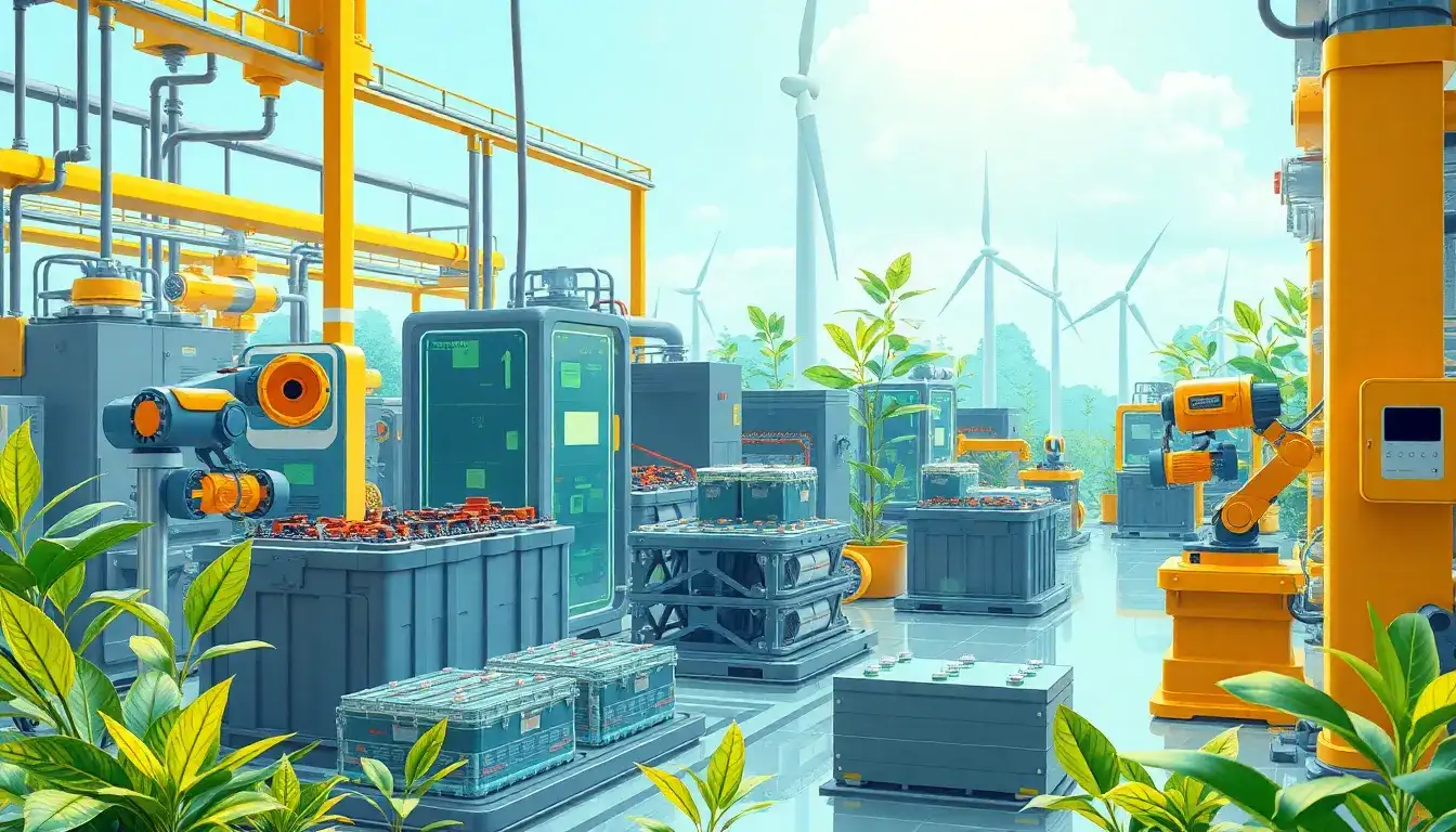 Are there any specific companies leading in battery recycling for EVs