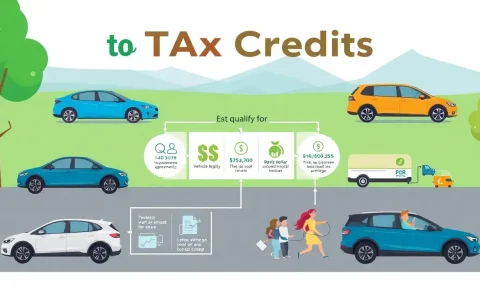 How do tax credits for electric vehicles work and what qualifications are needed