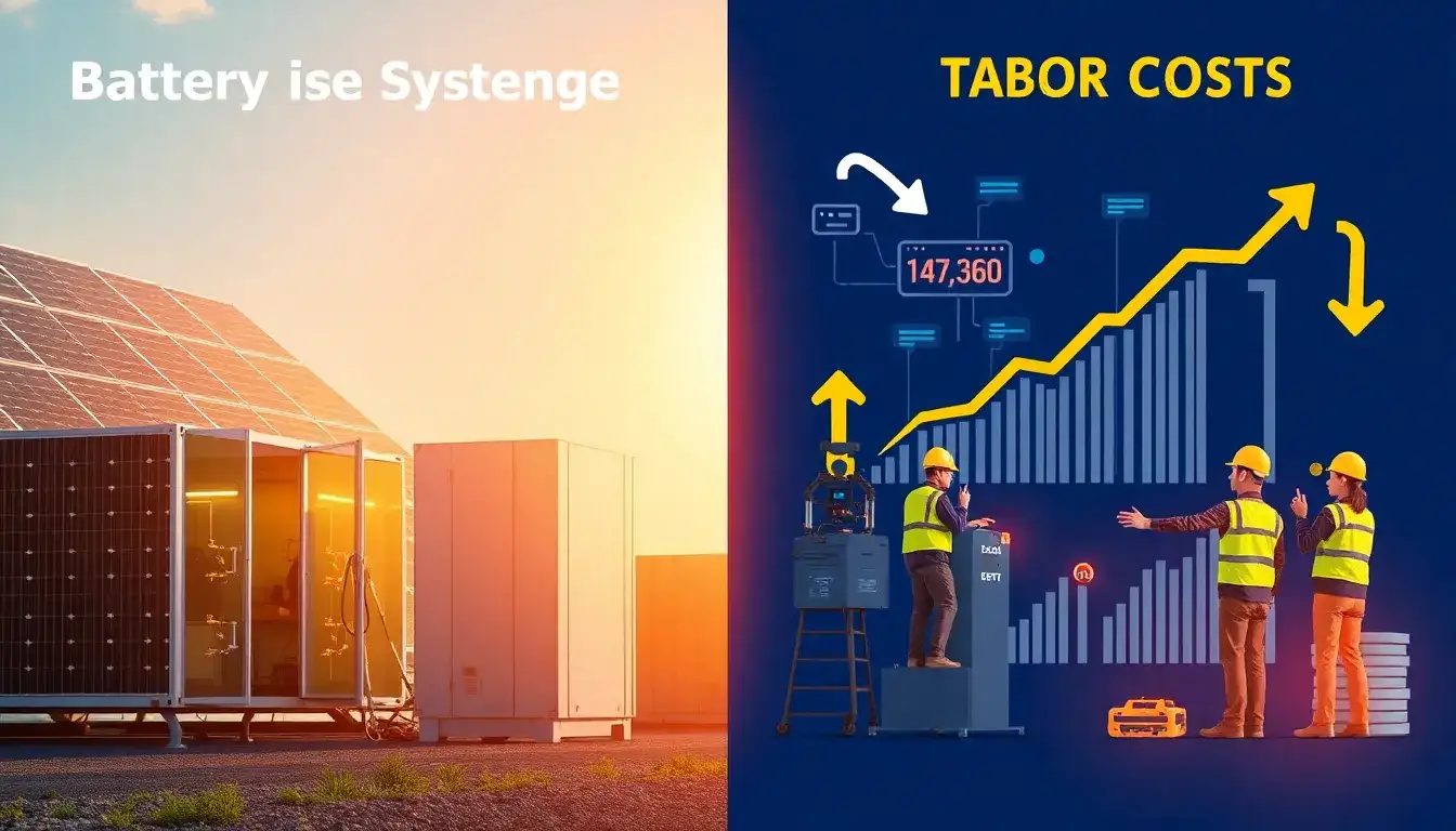 Can I include labor costs in the tax credit for battery storage installation