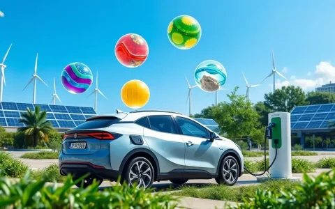 How do different battery chemistries affect the environmental impact of electric vehicles