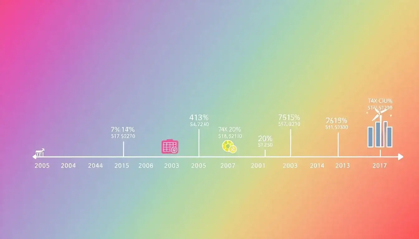 What are the tax credit percentages for battery storage systems installed in different years