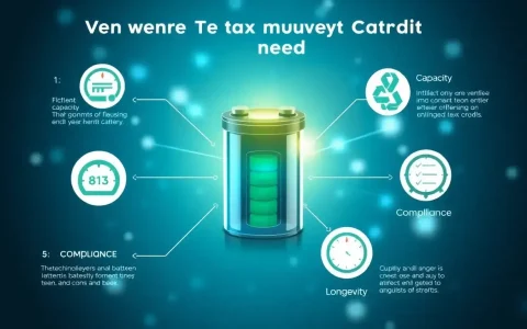 What are the criteria for a battery to qualify for the tax credit