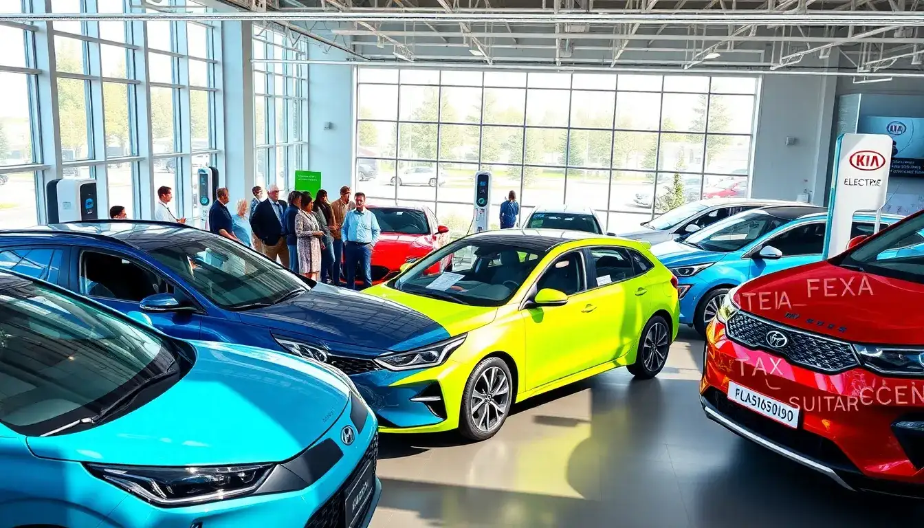 Are there any Hyundai or Kia models that qualify for the tax credit