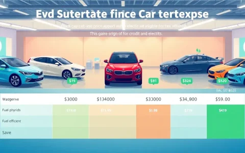 What are the price caps for vehicles eligible for the tax credit