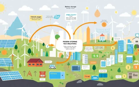 How does the battery storage tax credit interact with state-specific tax incentives