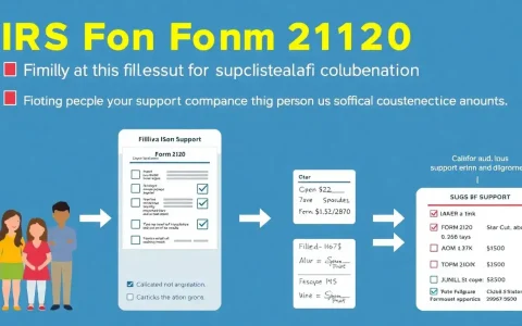 How do I use Form 2120 to claim multiple support declarations