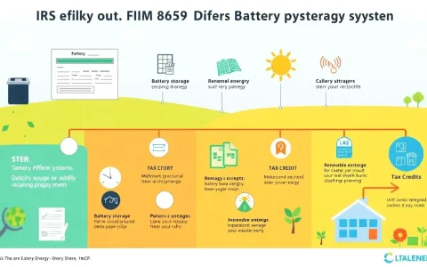 How do I fill out IRS Form 5695 for battery storage