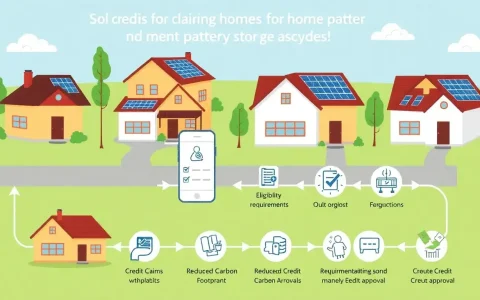 What is the process for claiming credits for multiple homes with battery storage